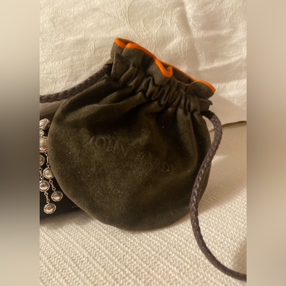 JOHN HARDY Sterling (925) PALU Chandelier Earrings. - Picture 9 of 10